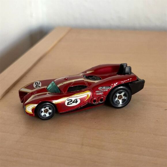 Hot Wheels Track Stars Prototype H-24 Red Diecast Car 2010 Racing theme - Picture 1 of 6